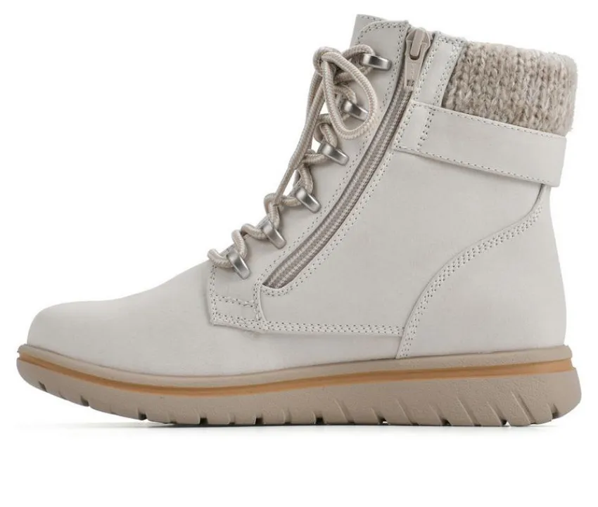 Hot Cliffs by White Mountain Women's Hearten Lace Up Booties