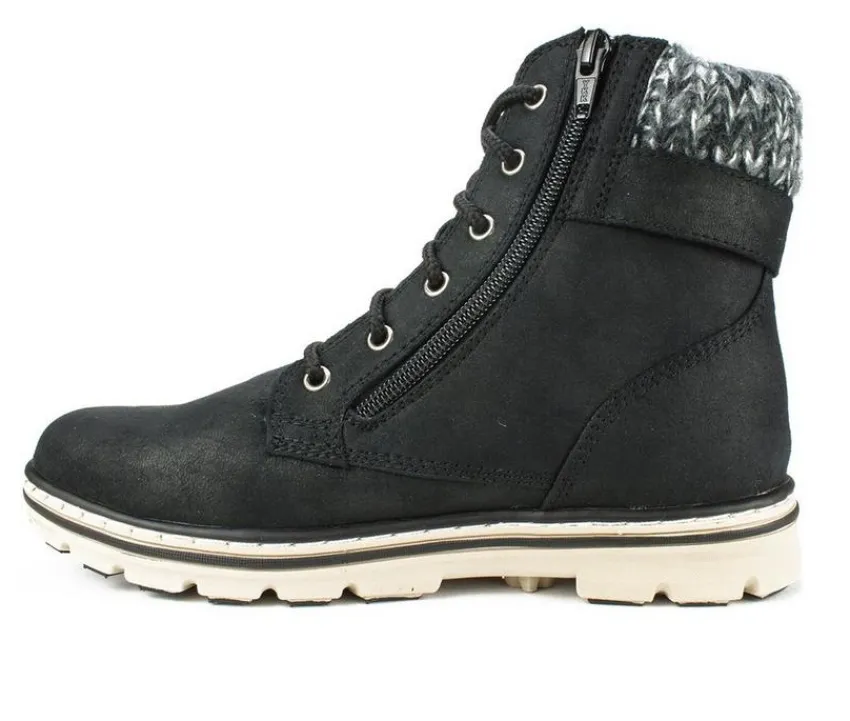 New Cliffs by White Mountain Women's Kelsie Lace-Up Booties