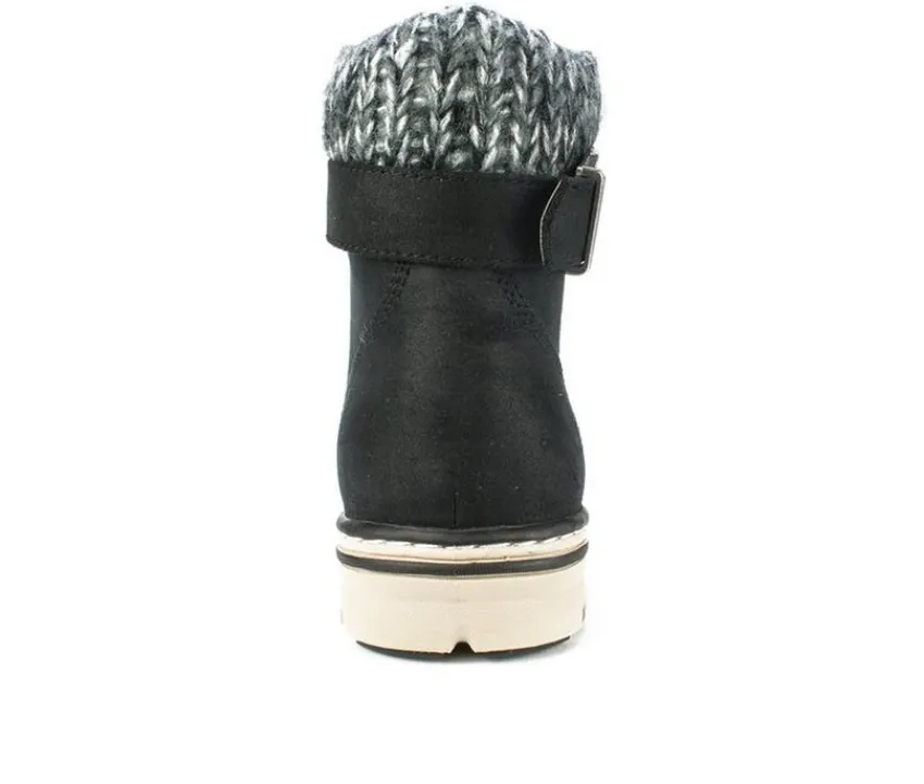 New Cliffs by White Mountain Women's Kelsie Lace-Up Booties