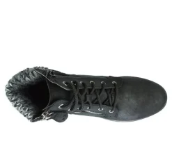 New Cliffs by White Mountain Women's Kelsie Lace-Up Booties