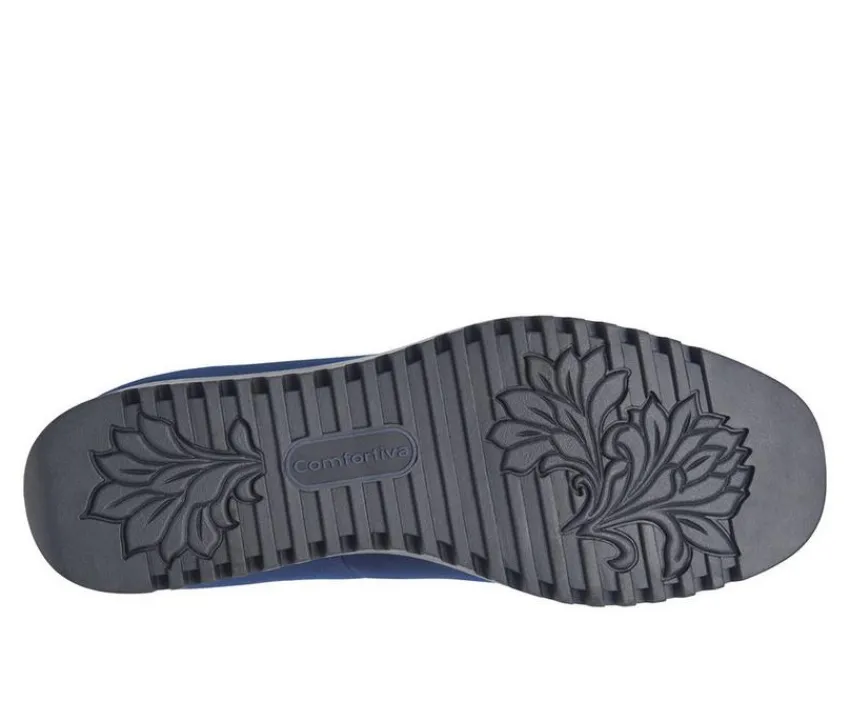 Hot Comfortiva Women's Dana Slip Resistant Wedge Slip Ons