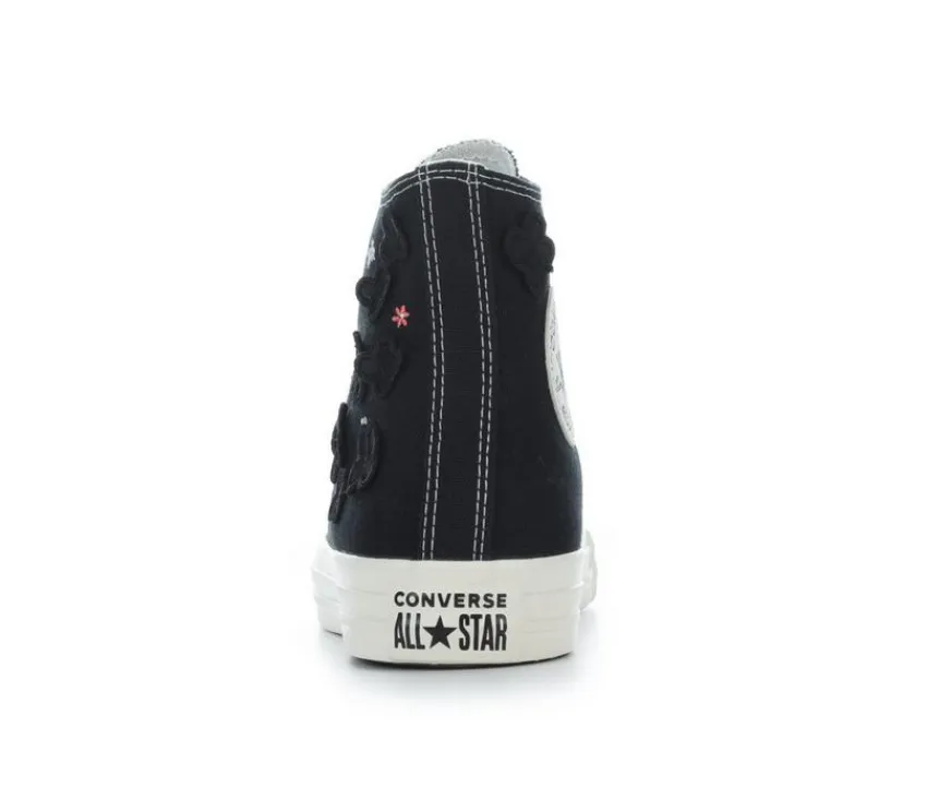 Converse Women's Chuck Taylor All Star Embroidered Flower High-Top Sneakers