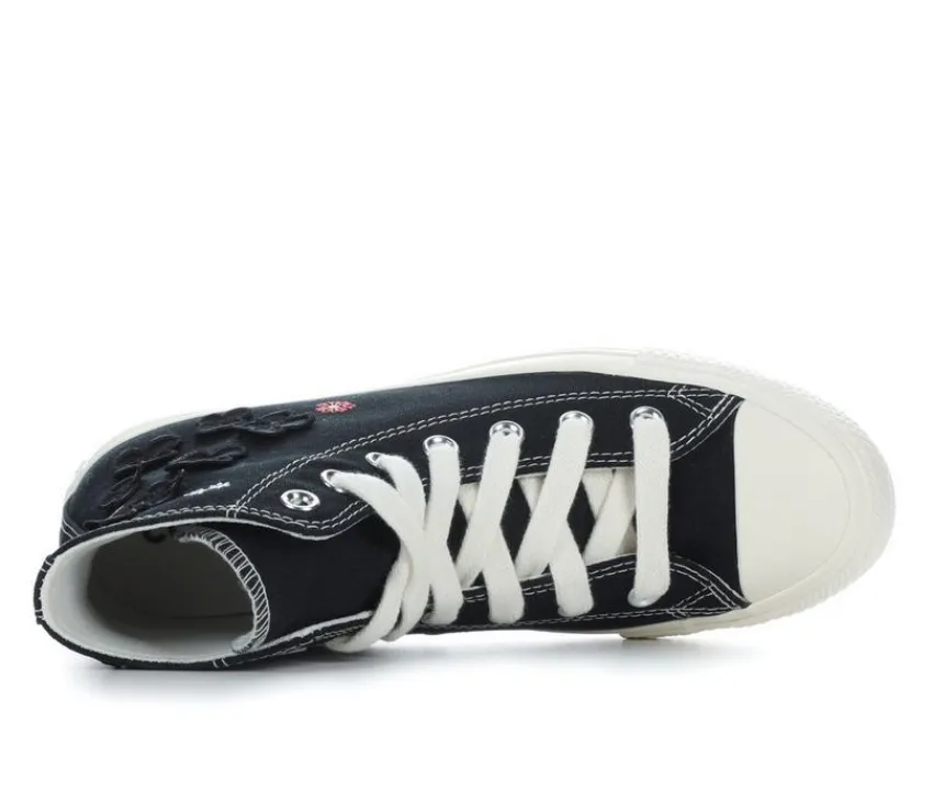 Converse Women's Chuck Taylor All Star Embroidered Flower High-Top Sneakers