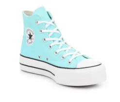 Hot Converse Women's Chuck Taylor Seasonal Lift Hi Sustainable Platform Sneakers