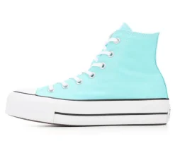 Hot Converse Women's Chuck Taylor Seasonal Lift Hi Sustainable Platform Sneakers