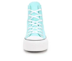 Hot Converse Women's Chuck Taylor Seasonal Lift Hi Sustainable Platform Sneakers