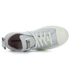 Hot Converse Women's Chuck Taylor All Star Mad Ox Leather Bow Sneakers