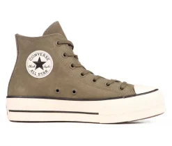 Best Converse Women's Chuck Taylor Seasonal Lift Hi Sustainable Platform Sneakers