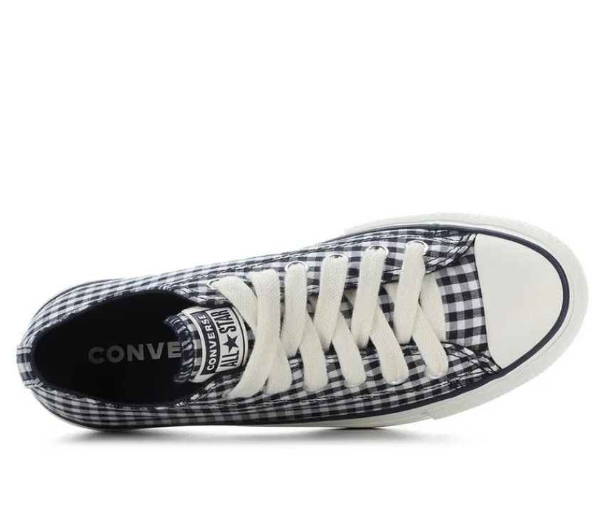 Converse Women's Chuck Taylor All Star Lift Ox Gingham Platform Sneakers