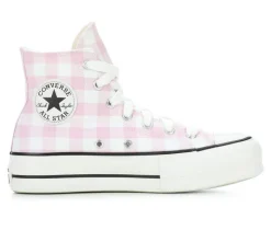 Clearance Converse Women's Chuck Taylor All Star Gingham High-Top Sneakers