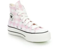 Clearance Converse Women's Chuck Taylor All Star Gingham High-Top Sneakers