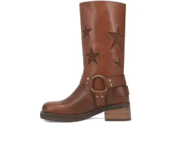 Clearance Dingo Boot Women's Blacklist Mid Calf Moto Boots