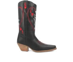 New Dingo Boot Women's Queen A Hearts Western Boots