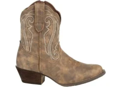 Outlet Durango Women's Crush Distressed Shortie Western Boots