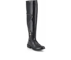 Best Henry Ferrara Women's Charm-506 Knee High Boots