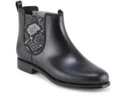 Henry Ferrara Women's Marsala-Snk Rain Boots