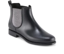 Hot Henry Ferrara Women's Marsala-Bling Rain Boots