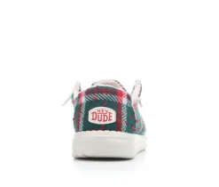 New HEYDUDE Women's Wendy Confetti Plaid Casual Shoes