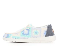 Clearance HEYDUDE Women's Wendy Cottage Crochet Casual Shoes