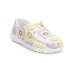Clearance HEYDUDE Women's Wendy Cottage Crochet Casual Shoes