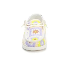 Clearance HEYDUDE Women's Wendy Cottage Crochet Casual Shoes