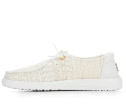 HEYDUDE Women's Wendy Crochet Lace Casual Shoes