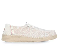 HEYDUDE Women's Wendy Espadrille Retro Palm Casual Shoes