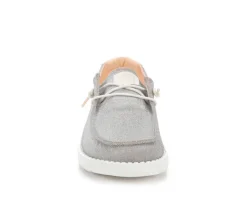 Clearance HEYDUDE Women's Wendy Metallic Sparkle Casual Shoes