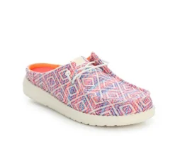 New HEYDUDE Women's Wendy Slip Surf Baja Casual Slip-On Shoes