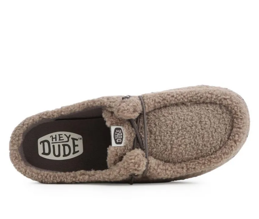 New HEYDUDE Women's Wendy Slip Sherpa Slippers