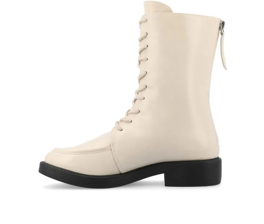 Sale Journee Collection Women's Nikks Lace Up Boots