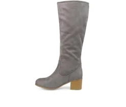 Outlet Journee Collection Women's Sanora Wide Calf Knee High Boots