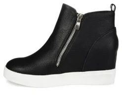 Outlet Journee Collection Women's Pennelope Wedge Sneakers