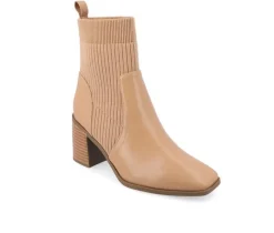 Online Journee Collection Women's Harlowe Block Heel Booties