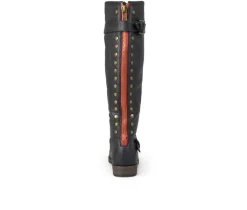 Sale Journee Collection Women's Spokane Knee High Boots