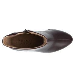 Sale Journee Collection Women's Romer Block Heeled Platform Booties