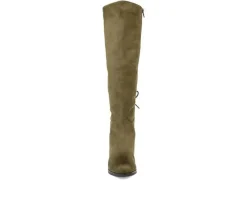 Outlet Journee Collection Women's Leena Extra Wide Calf Knee High Boots