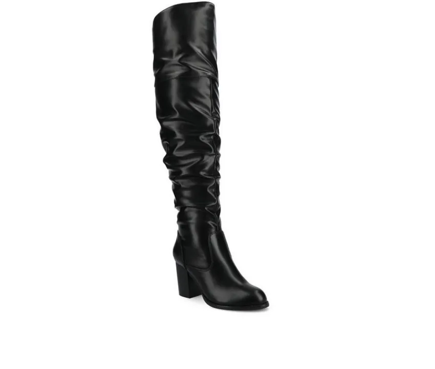 Outlet Journee Collection Women's Kaison Wide Calf Over-The-Knee Boots
