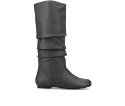 Clearance Journee Collection Women's Jayne Wide Width-Wide Calf Knee High Boots
