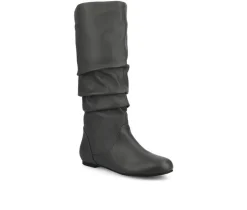 Clearance Journee Collection Women's Jayne Wide Width-Wide Calf Knee High Boots