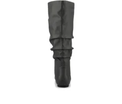 Clearance Journee Collection Women's Jayne Wide Width-Wide Calf Knee High Boots