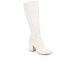 Sale Journee Collection Women's Tavia Wide Calf Knee High Boots