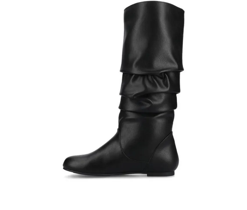 Best Journee Collection Women's Jayne Wide Width-Wide Calf Knee High Boots