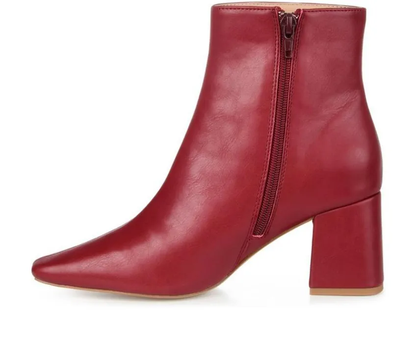 Best Journee Collection Women's Haylinn Block Heel Booties