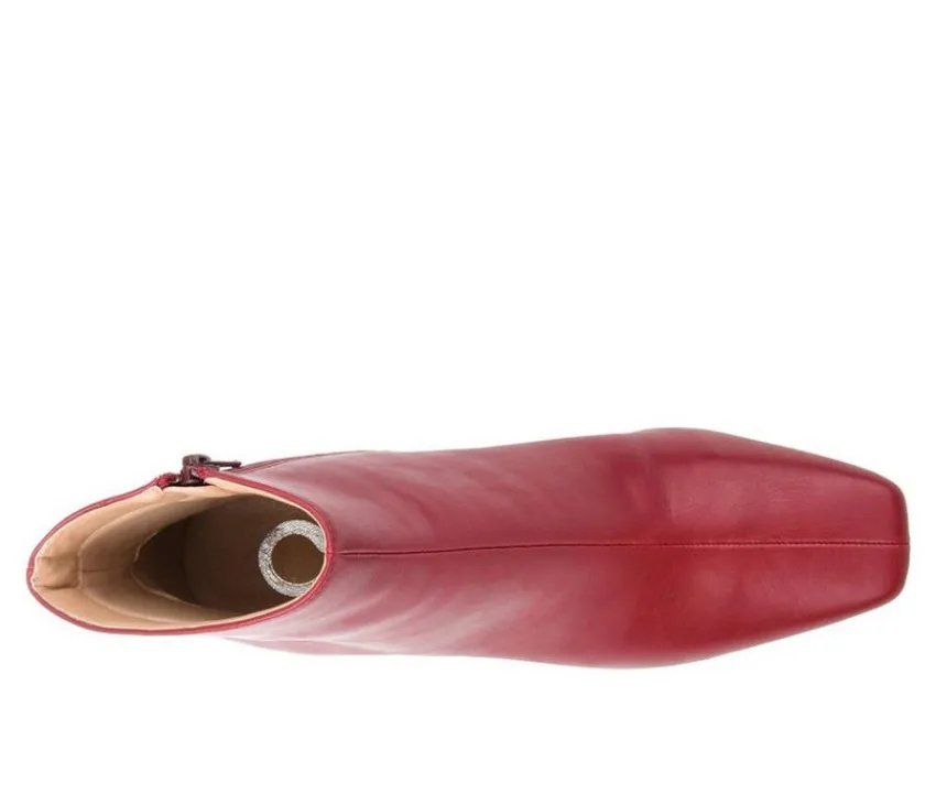 Best Journee Collection Women's Haylinn Block Heel Booties