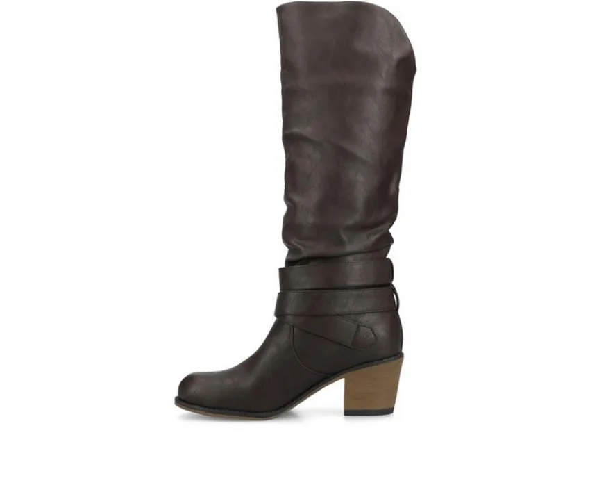 New Journee Collection Women's Late Wide Calf Knee High Boots
