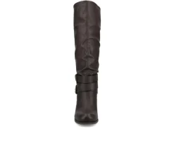 New Journee Collection Women's Late Wide Calf Knee High Boots