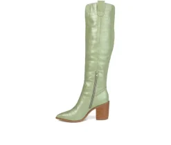Sale Journee Collection Women's Therese Wide Calf Over-The-Knee Boots