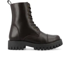 Discount Journee Collection Women's Aaley Combat Boots