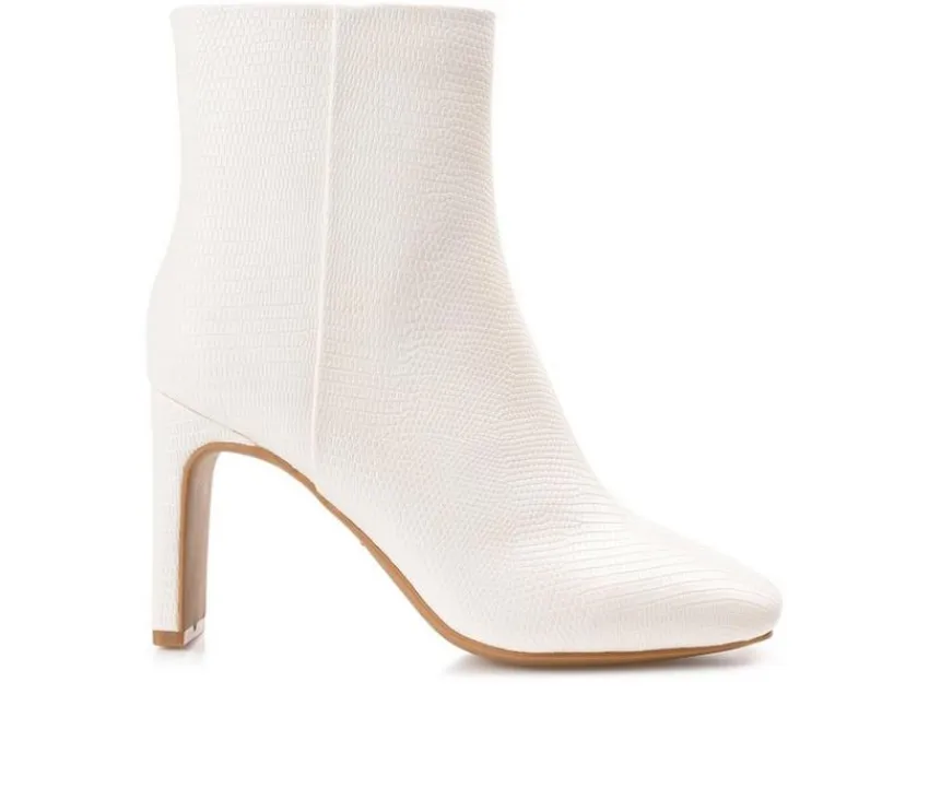 Sale Journee Collection Women's Sarla Heeled Booties